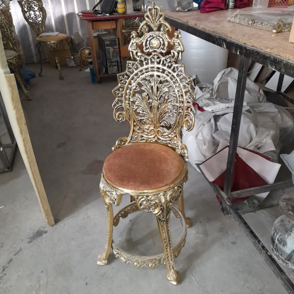 صندلی برنزی تکی مدل پسربچه