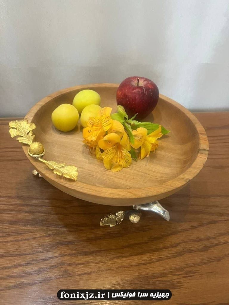 ست پذیرایی چهارتکه ترکیب چوبی و آلومینیومی پایه برگی